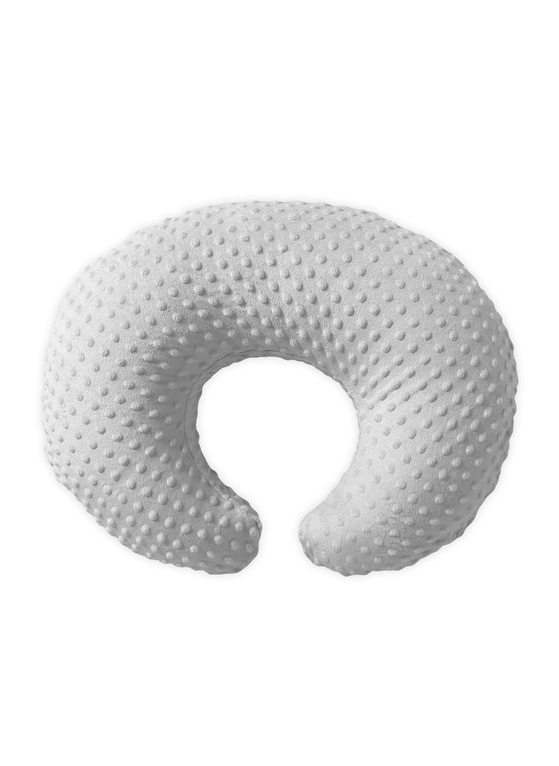 Ergonomic Baby Nursing Pillow with Removable Cover Ideal for Comfortable Feeding Machine Washable Cotton Blend Support for Boys and Girls