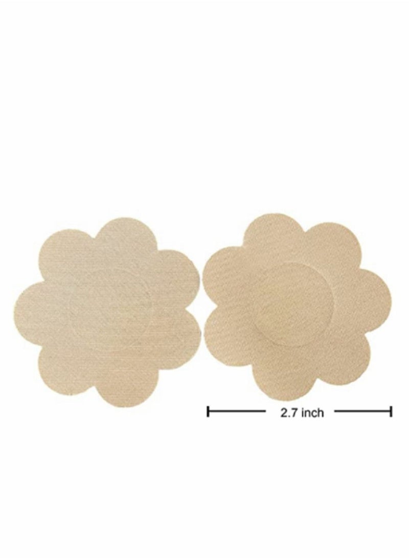 40 Pcs Nipple Breast Covers, Pasties Adhesive Bra Disposable Features a Self Adhesive Design that Stays in Place and Removes Easily from the Skin, Perfect for Tank Top, Halter