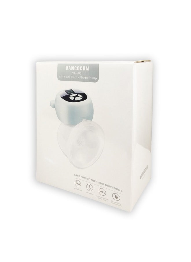 Electric Breast Pump With High Suction Power USB Rechargeable Milk Collector