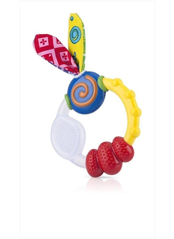 Wacky Teething Ring, Multicolor