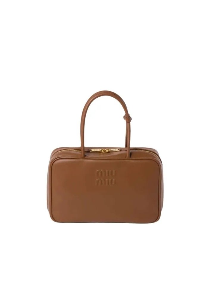 miu Leather Beau Bag Shoulder Crossbody