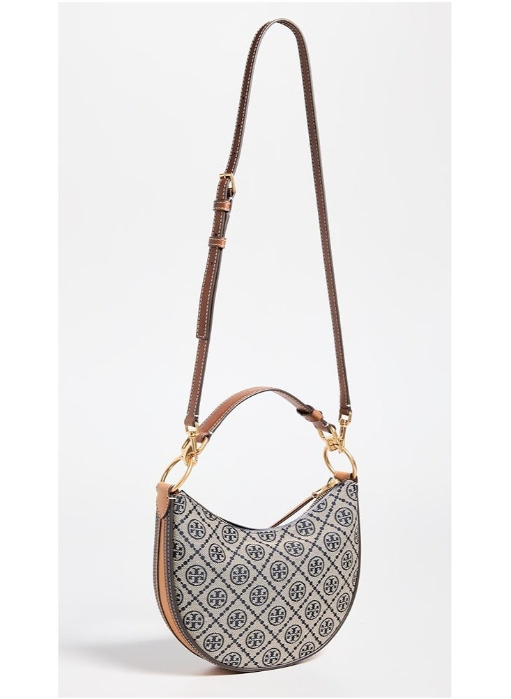 Tory Burch | T Monogram Jacquard Mini Crescent Bag