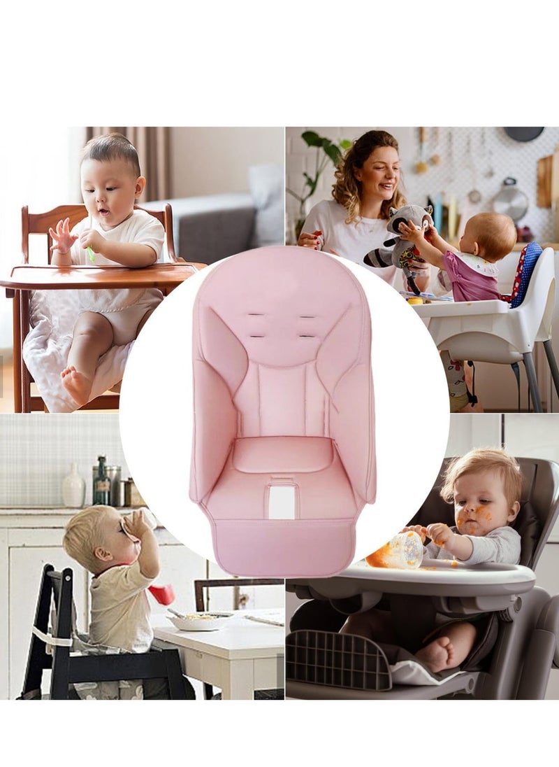 High Chair Covers For Baby, High Chair Cushion Pad, Universal Baby Dining Chair Cushion, Pink