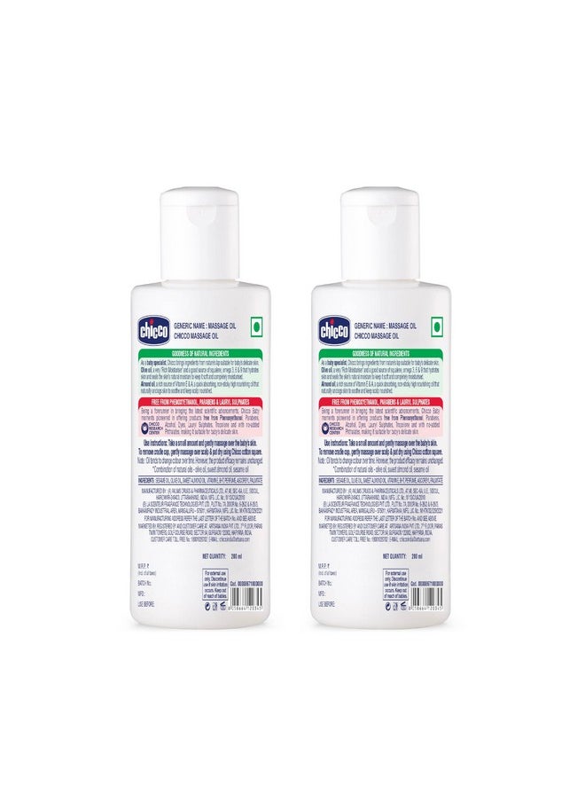 Massage Oil 200 Ml Baby Movement (Pack Of 2)