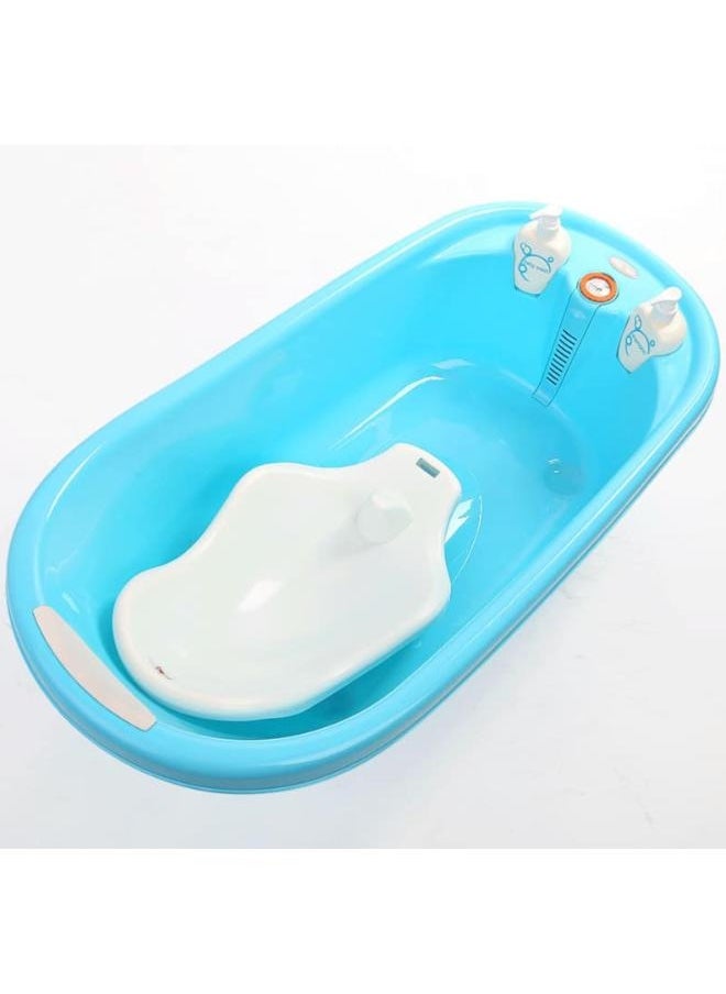 Hello Kitty Baby Bathtub Thickened Temperature-sensitive Adjustable Length Plastic Bucket 0-3 years Old Baby Bathtub