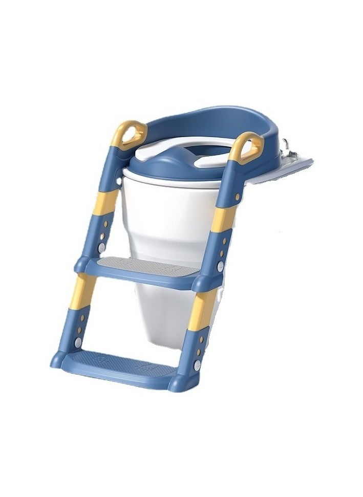 Children's Bath Ladder - Blue Colour:Blue