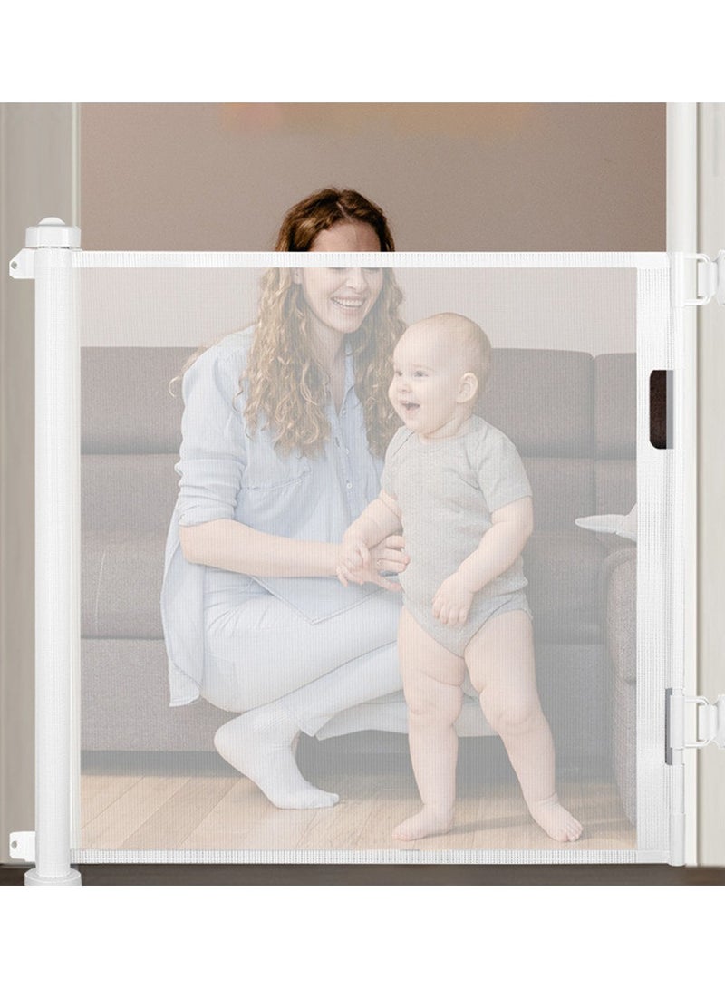 Stairway Automatic Retractable Gate Fences Children's Fences Pet Fences Protective Fences Baby Safety Gates Protective Gates