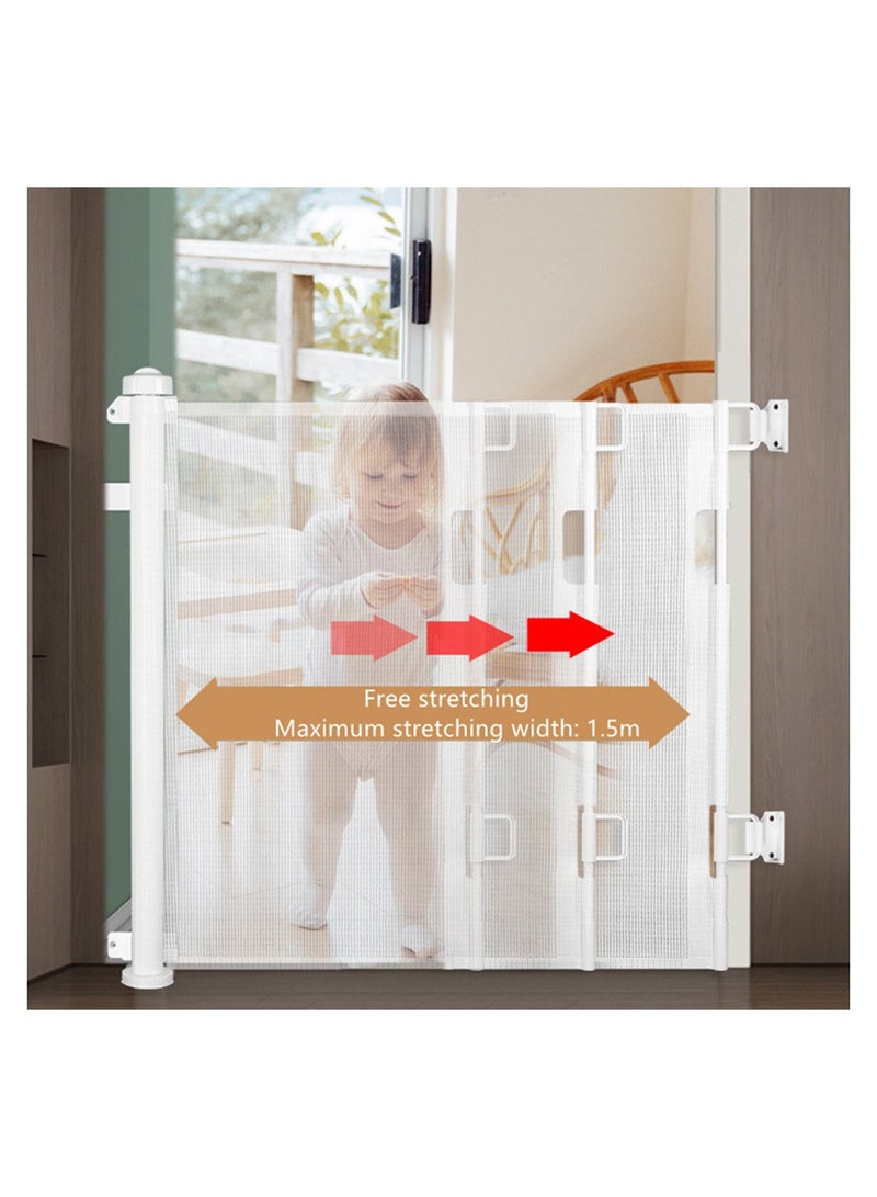 Stairway Automatic Retractable Gate Fences Children's Fences Pet Fences Protective Fences Baby Safety Gates Protective Gates