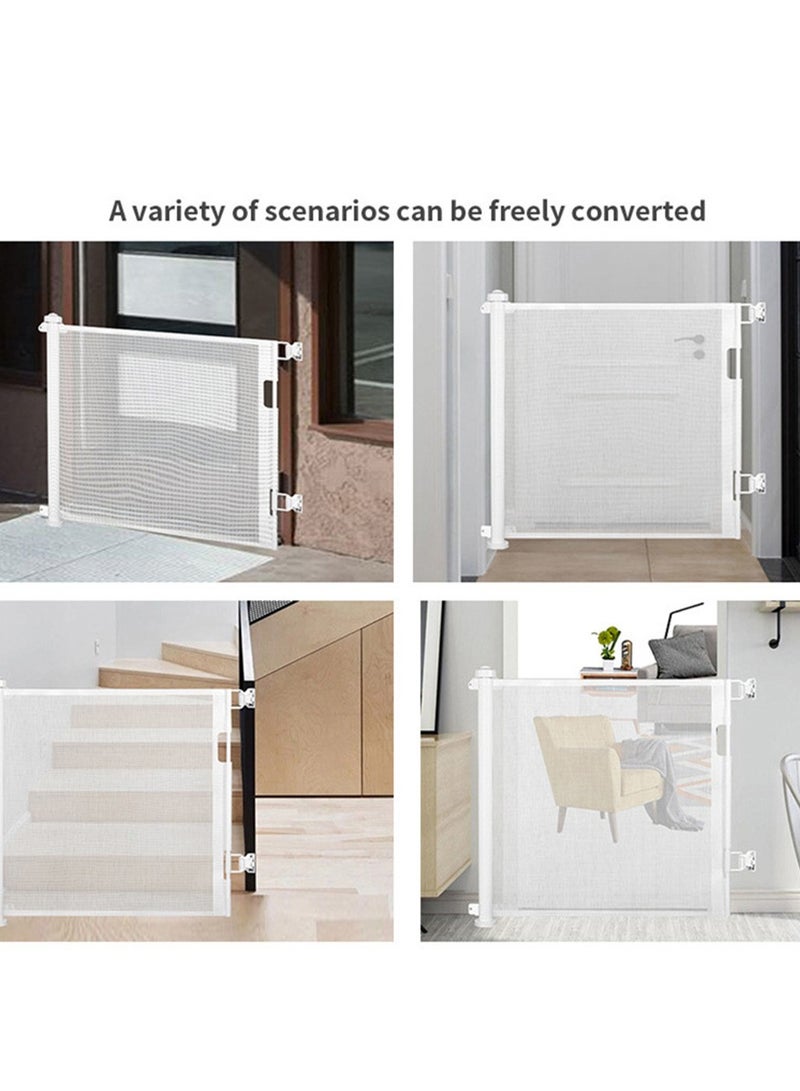 Stairway Automatic Retractable Gate Fences Children's Fences Pet Fences Protective Fences Baby Safety Gates Protective Gates