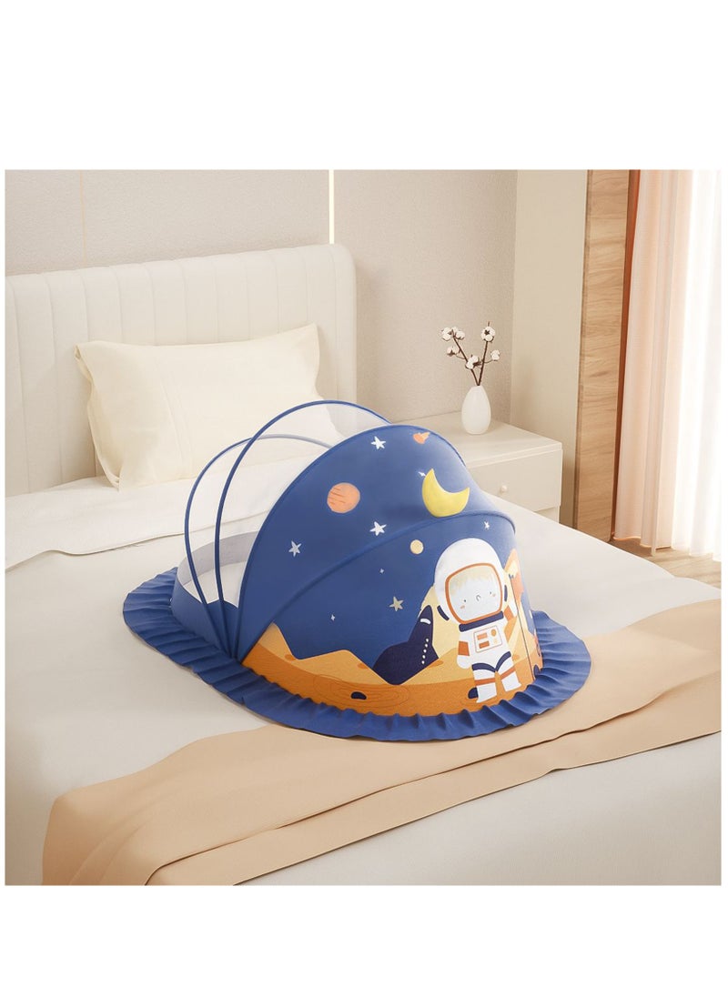 Cute Baby Mosquito Net,Foldable Universal Cot Baby Mosquito Shield,Essential Mosquito Net for Slumber Ideal Mosquiteros para Cunas de Bebes