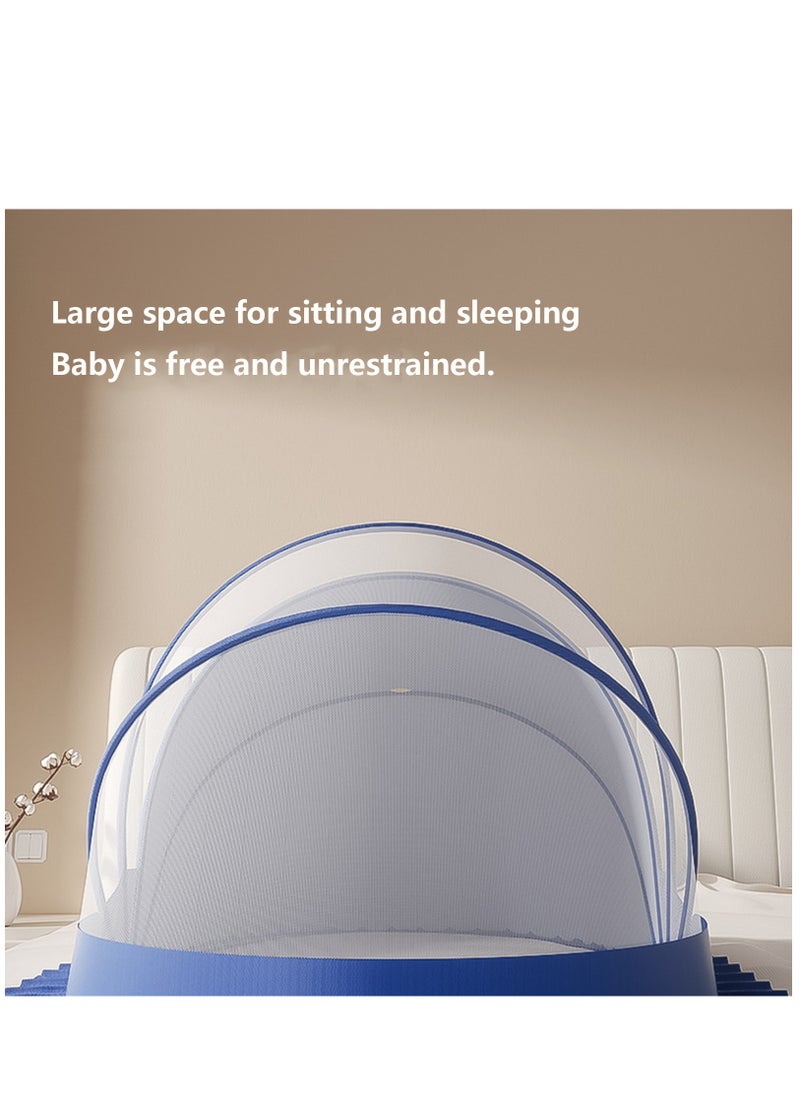 Cute Baby Mosquito Net,Foldable Universal Cot Baby Mosquito Shield,Essential Mosquito Net for Slumber Ideal Mosquiteros para Cunas de Bebes