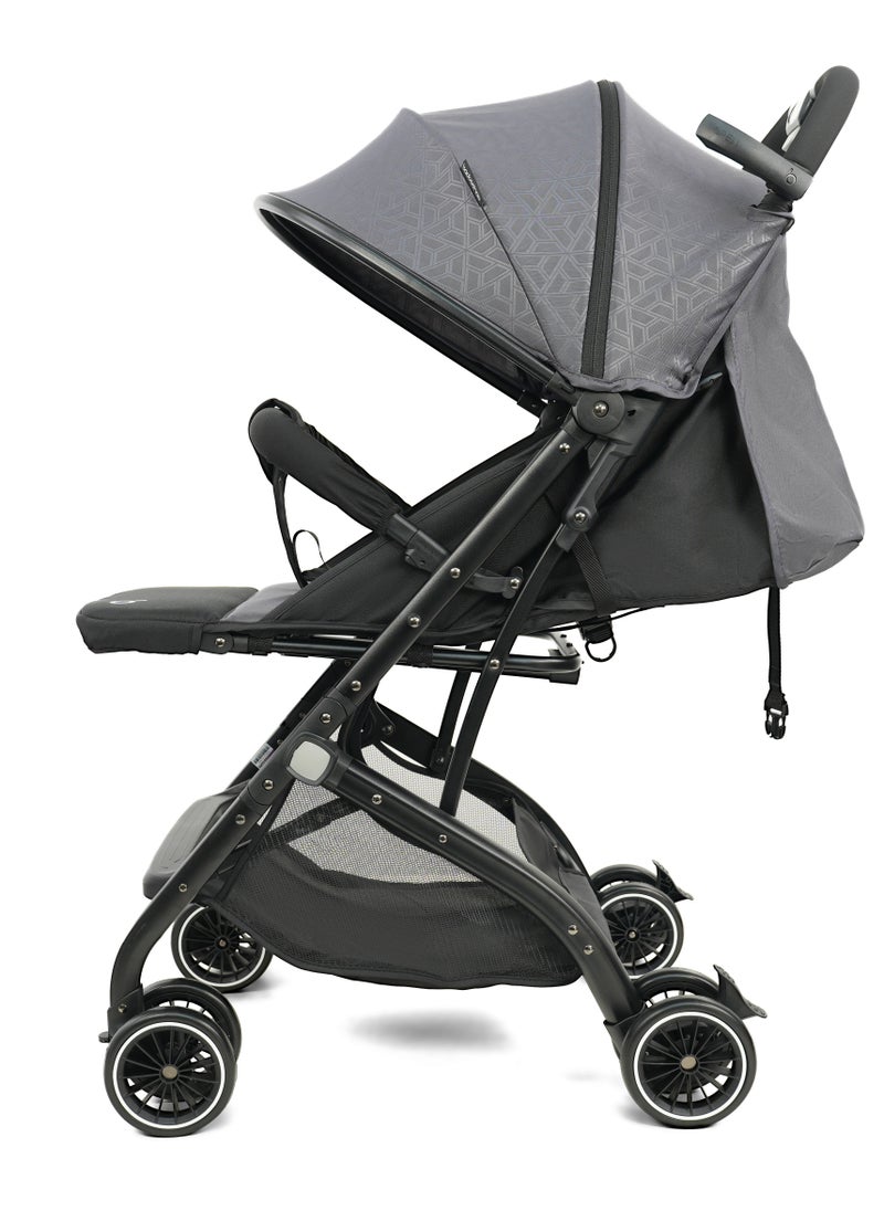 Baby stroller, can be sat or laid down, lightweight, foldable, high landscape, newborn baby and child stroller.