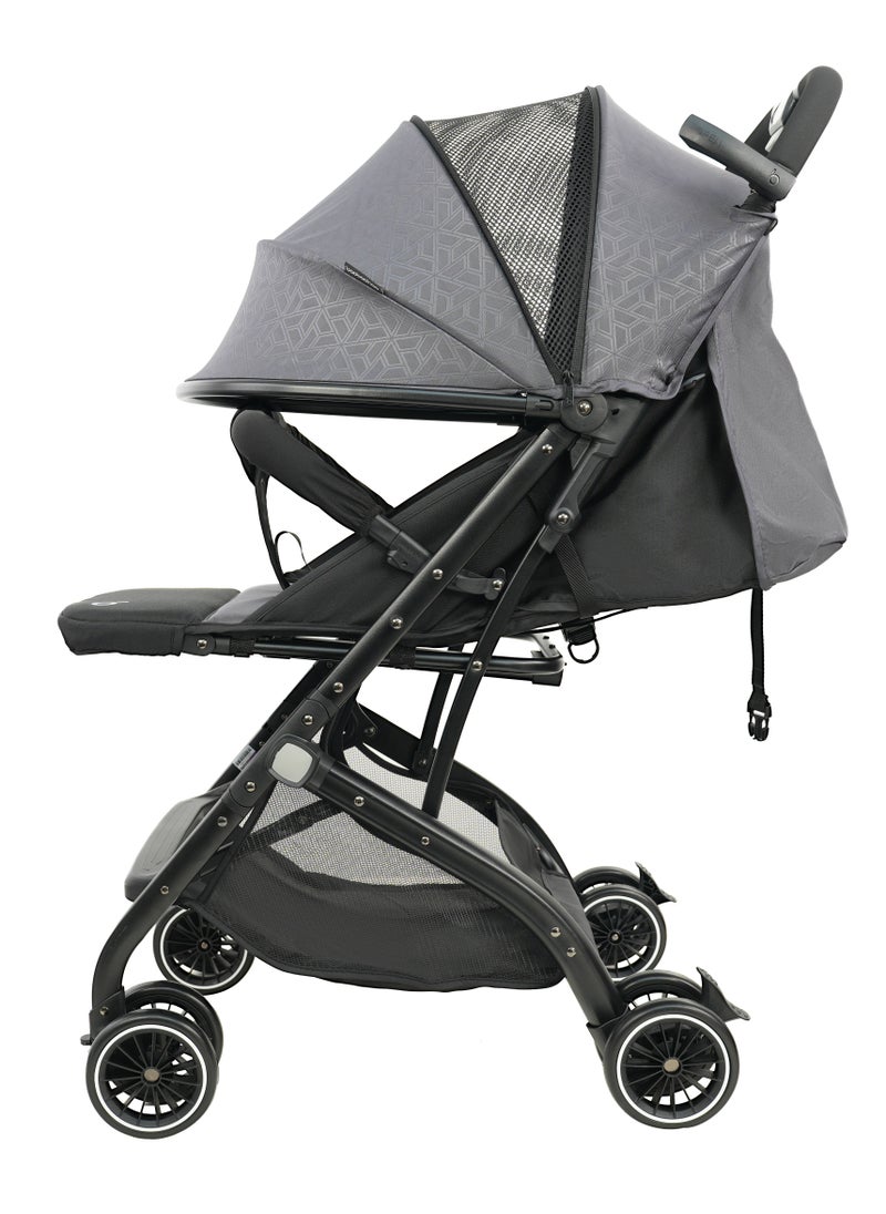 Baby stroller, can be sat or laid down, lightweight, foldable, high landscape, newborn baby and child stroller.