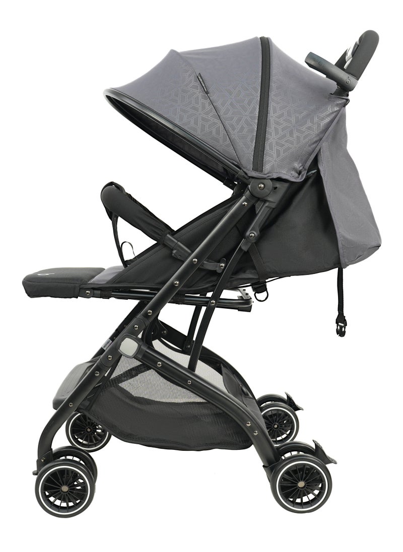 Baby stroller, can be sat or laid down, lightweight, foldable, high landscape, newborn baby and child stroller.