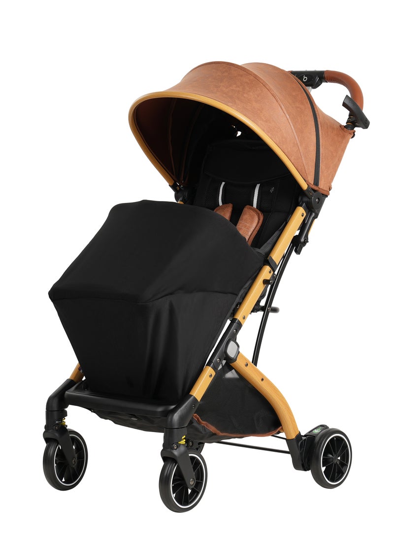 Baby stroller, can be sat or laid down, lightweight, foldable, high landscape, newborn baby and child stroller.