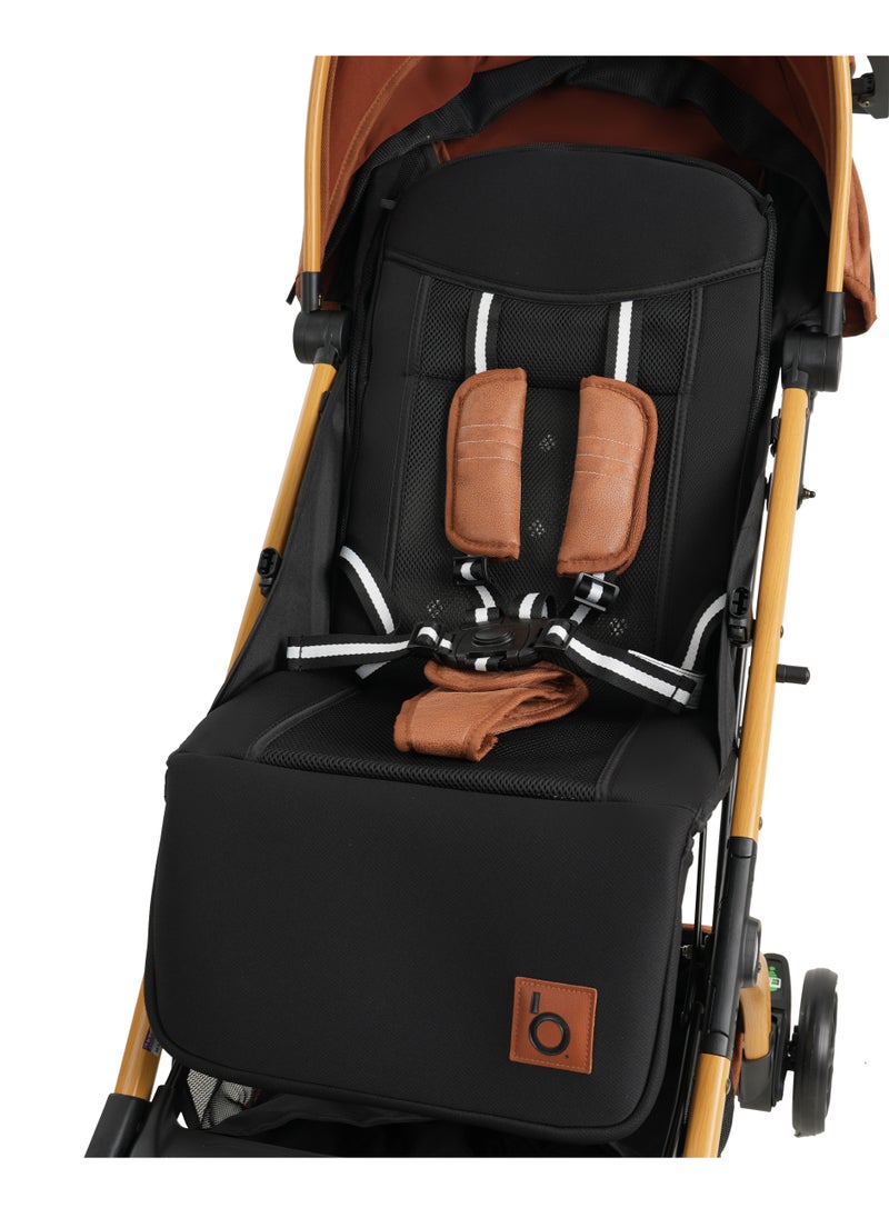 Baby stroller, can be sat or laid down, lightweight, foldable, high landscape, newborn baby and child stroller.