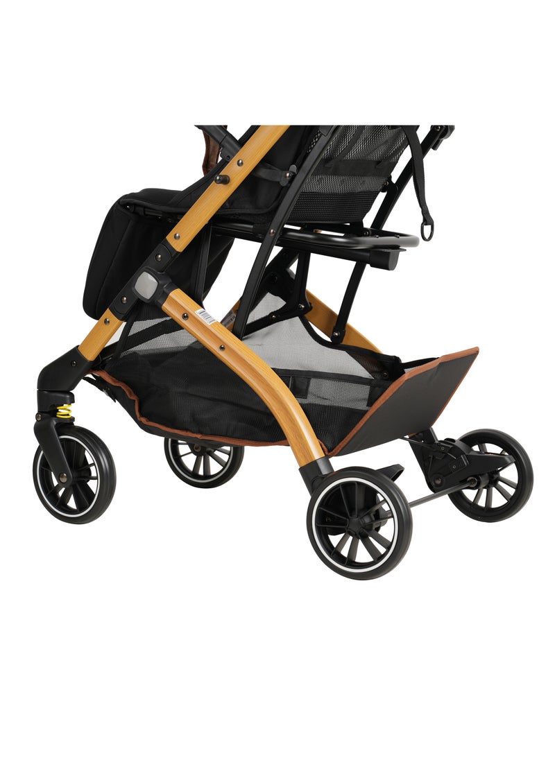 Baby stroller, can be sat or laid down, lightweight, foldable, high landscape, newborn baby and child stroller.