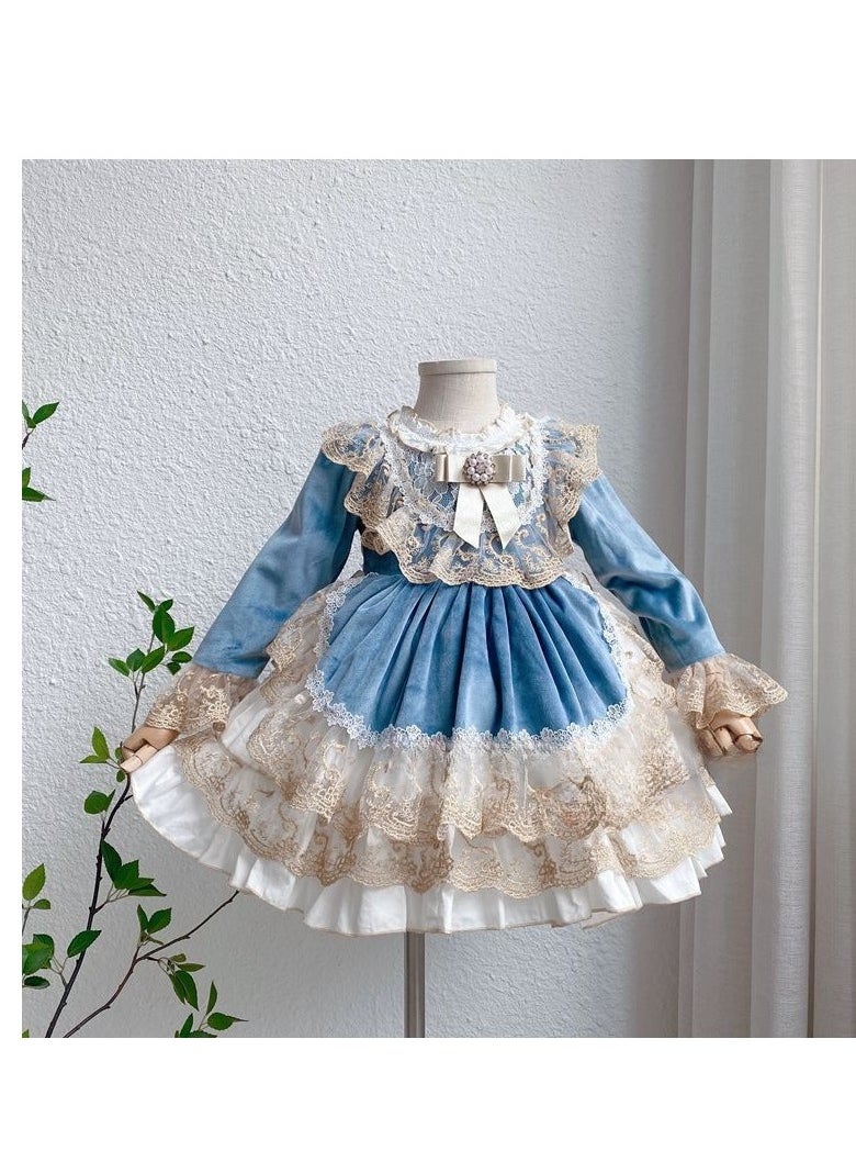 Palace Style Dress, Fluffy Princess Dress, Birthday Dress