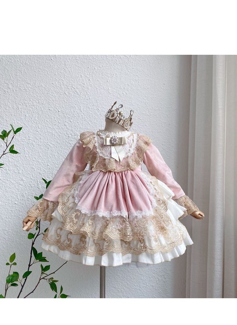 Palace Style Dress, Fluffy Princess Dress, Birthday Dress