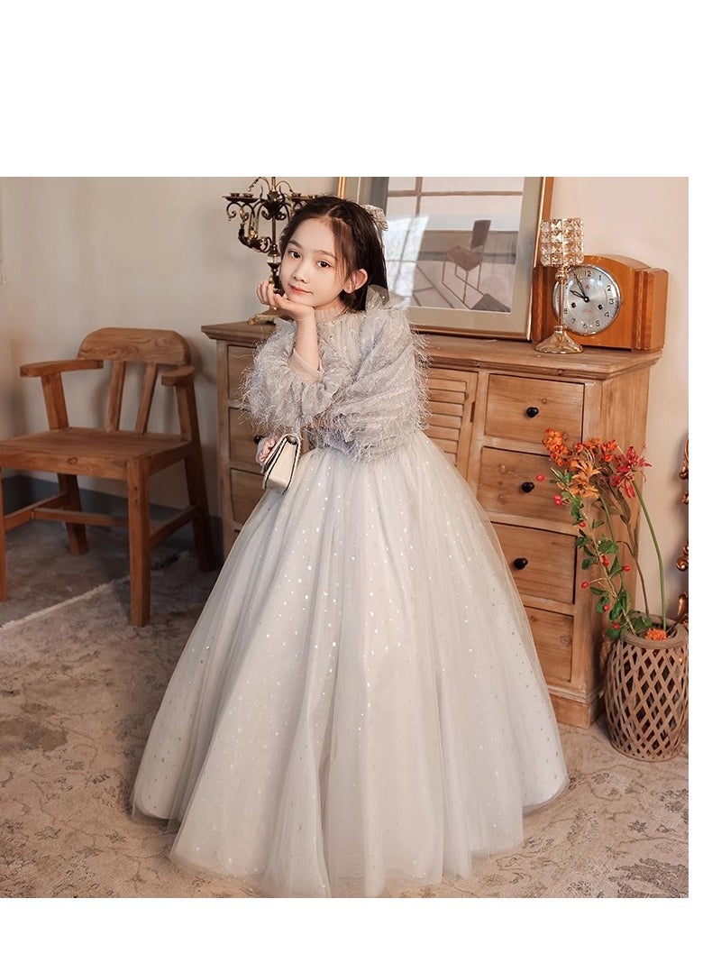 Children's Evening Dress, High-End Birthday Princess Dress