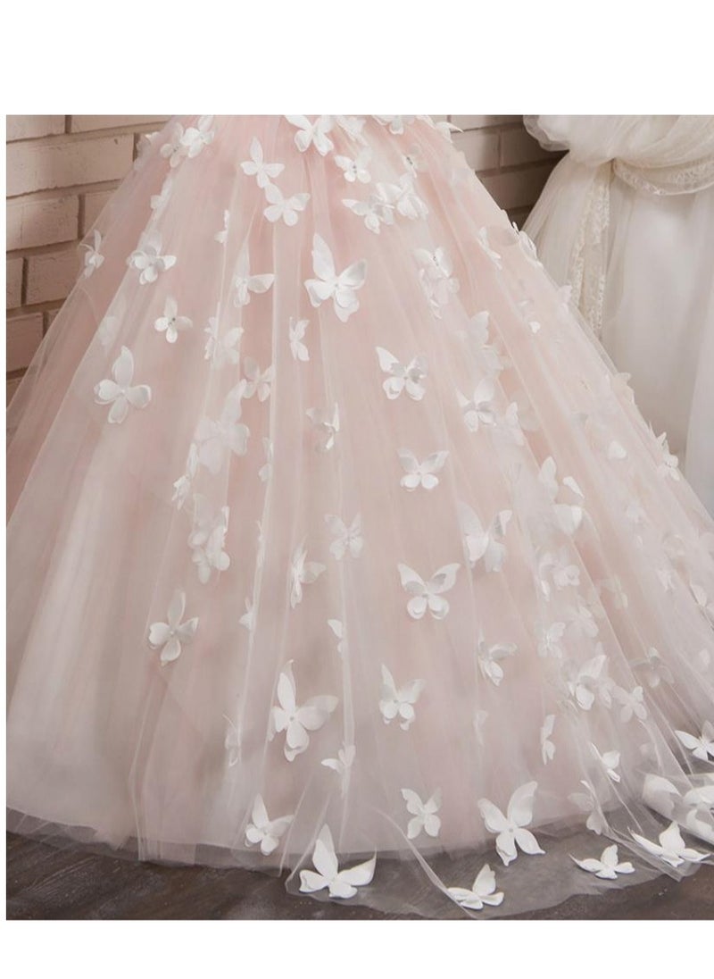 Children's Evening Dress, High-End Princess Dress, High-End Piano Performance Costume