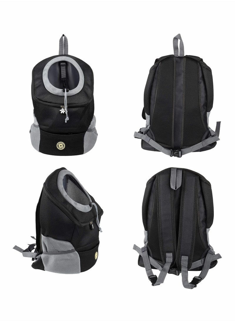 Pet Carrier Backpack for Dogs & Cats, Breathable Double Shoulder Dog Pet Bags Backpack