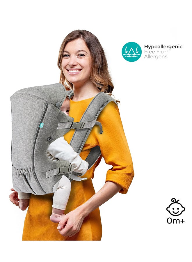 KaryGo 2 in 1- Baby Carrier-Grey Suitable From Birth