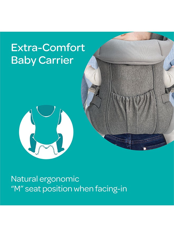 KaryGo 2 in 1- Baby Carrier-Grey Suitable From Birth