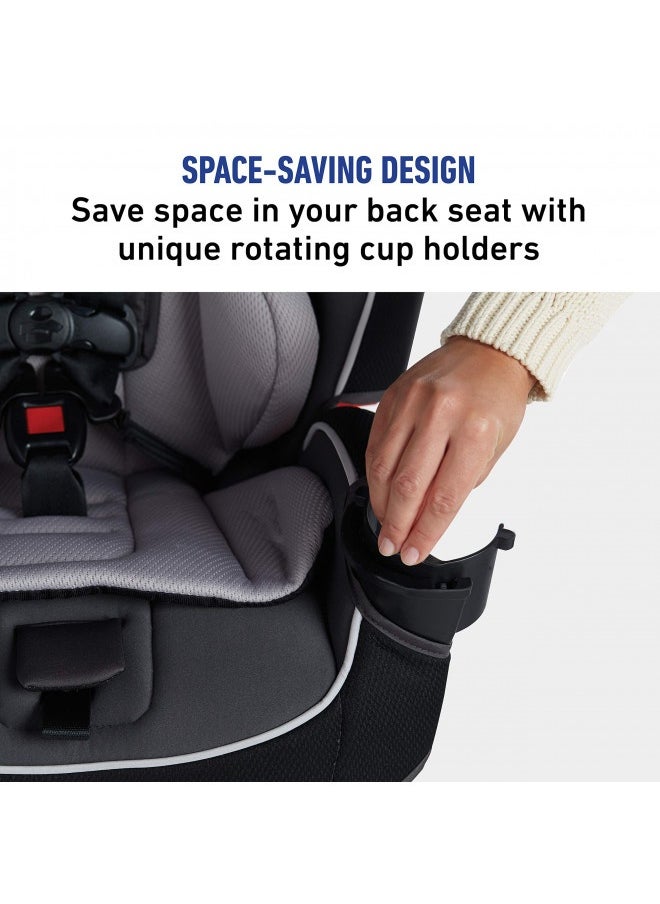 Graco Slimfit 3 In 1 Car Seat, Slim And Comfy Design Saves Space In Your Back Seat, Annabelle, 1 Count (Pack Of 1)