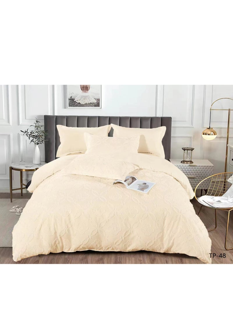 MMM HOME King size/Single size High Cotton Master Quality Bedding Set  6pcs Including Duvet Cover/Bedsheet/Pillow covers set