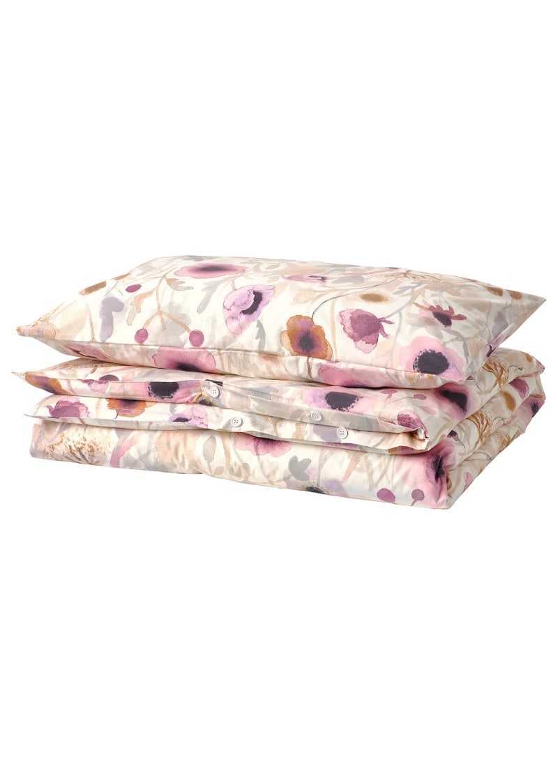 Duvet cover and pillowcase, 150x200/50x80 cm