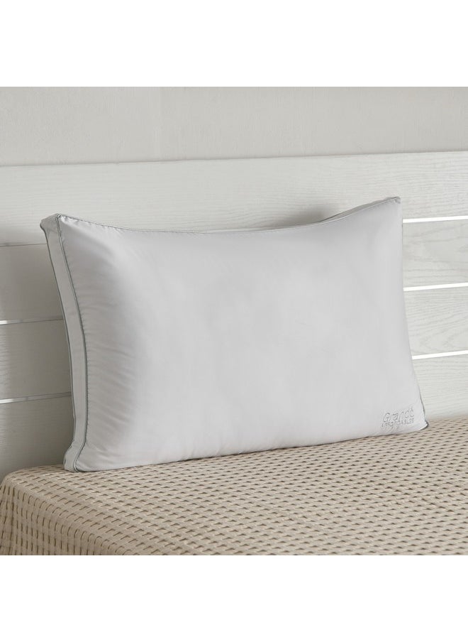 MicroFresh 300TC Soft Pillow with Embroidery 70 x 45 x 5 cm