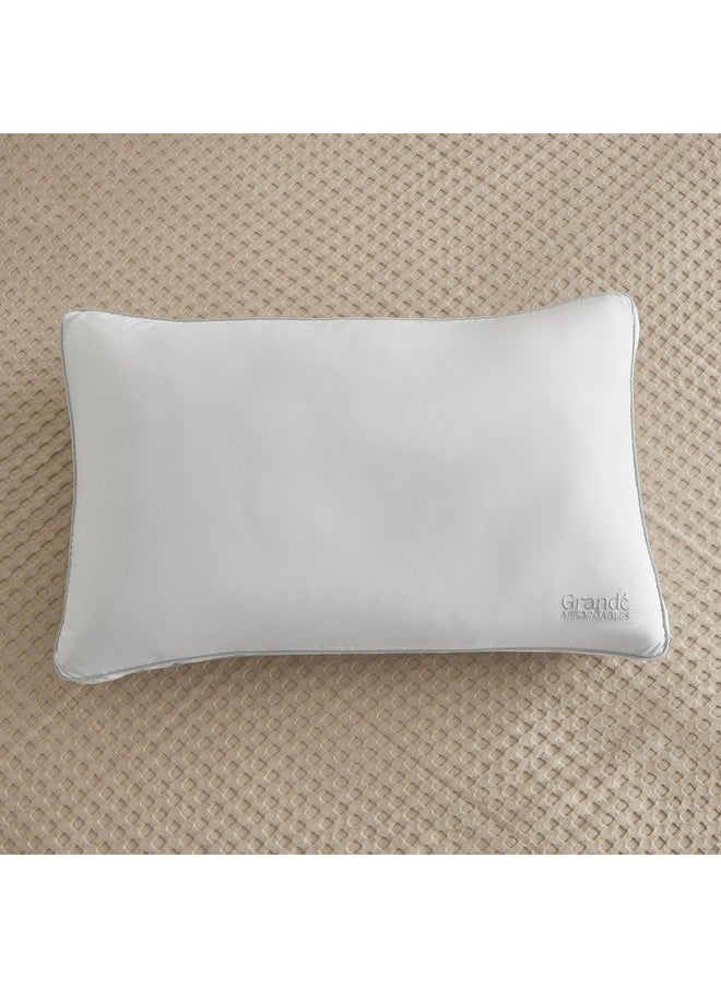 MicroFresh 300TC Soft Pillow with Embroidery 70 x 45 x 5 cm