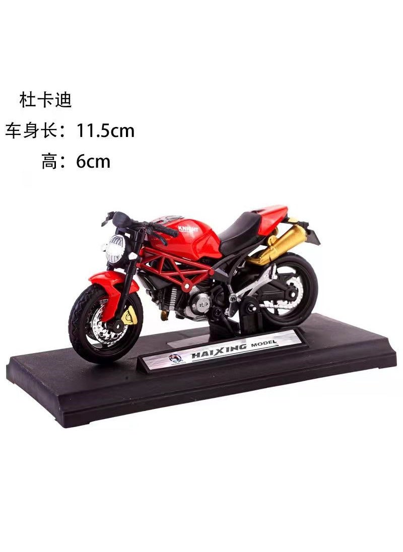 1/18 Scale Yamaha Alloy Motorcycle Model Toy1/18DKD red 1/18DKD red