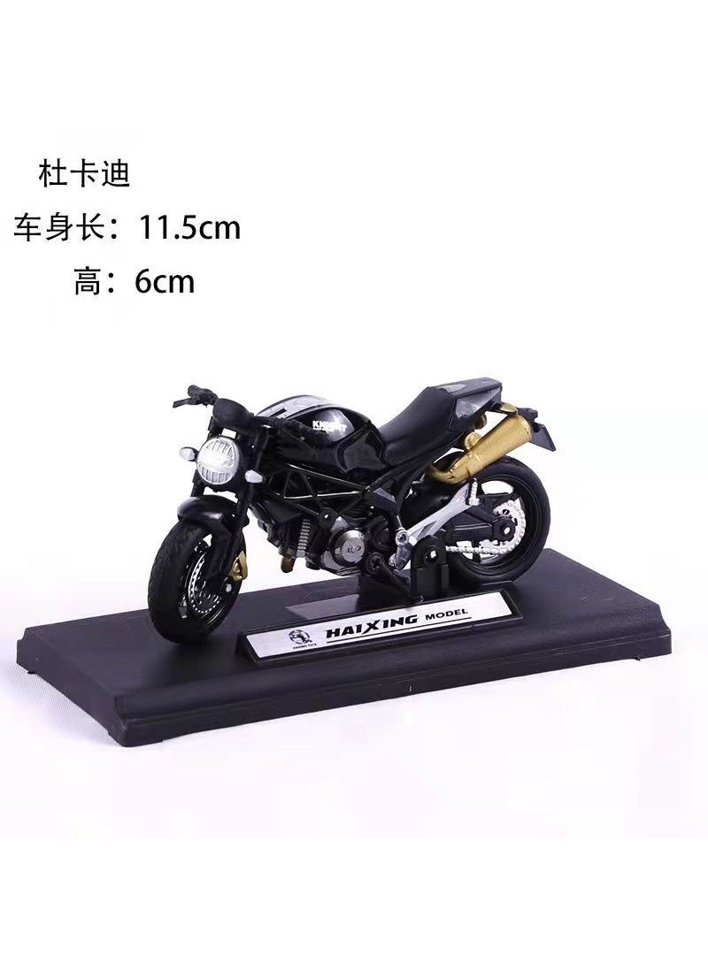 1/18 Scale Yamaha Alloy Motorcycle Model Toy1/18DKD Black 1/18DKD Black