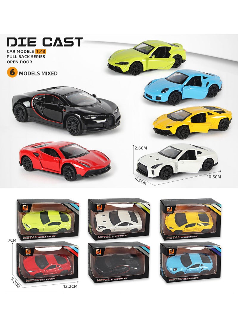 1:43 Alloy Diecast Car Model Toy Gift for Boys4311 boxed [random 1]] 4311 boxed [random 1]]