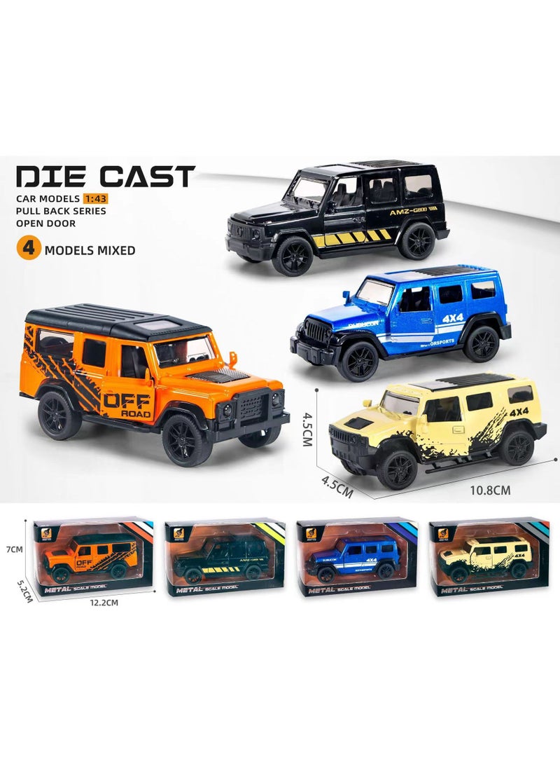 1:43 Alloy Diecast Car Model Toy Gift for Boys4331 [boxed] random 1 4331 [boxed] random 1