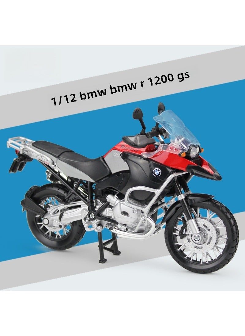 1:12 Suzuki Hayabusa 2022 Alloy Motorcycle Model #31157-BMW R1200GS