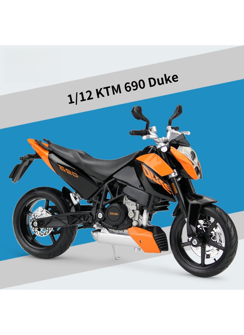 1:12 Suzuki Hayabusa 2022 Alloy Motorcycle Model #31181-KTM 690 Duke