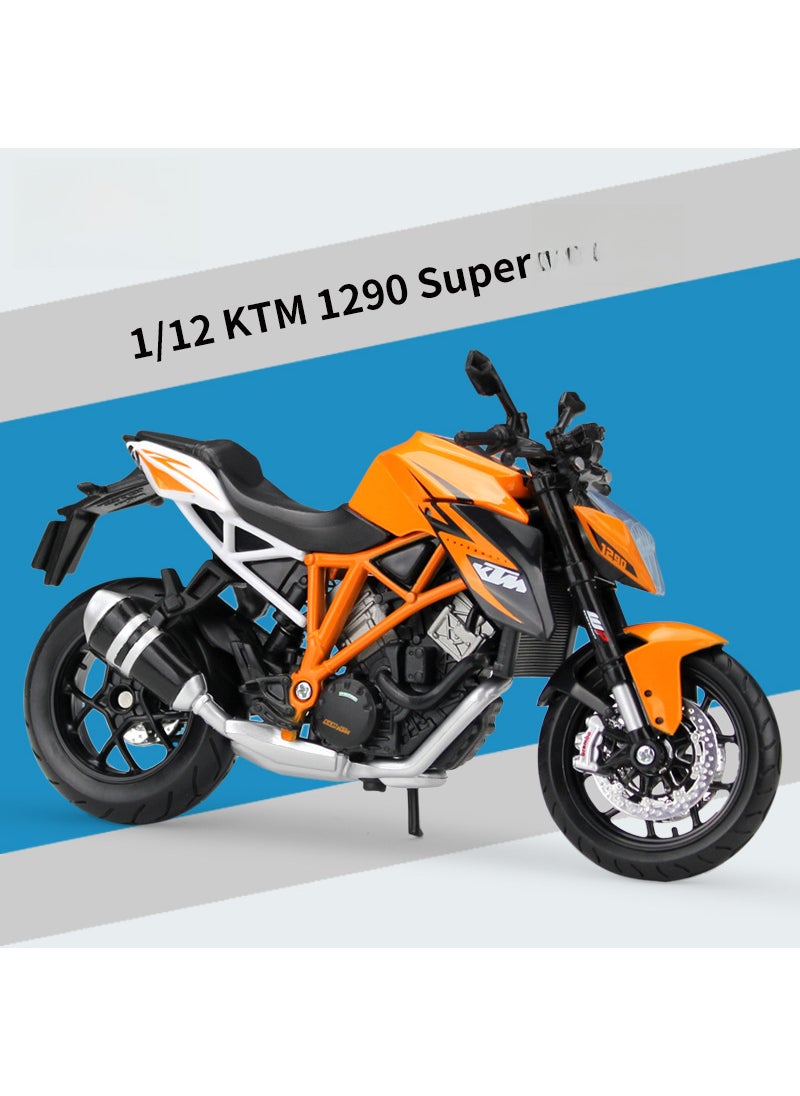 1:12 Suzuki Hayabusa 2022 Alloy Motorcycle Model #13065-KTM 1290 Super Duke R