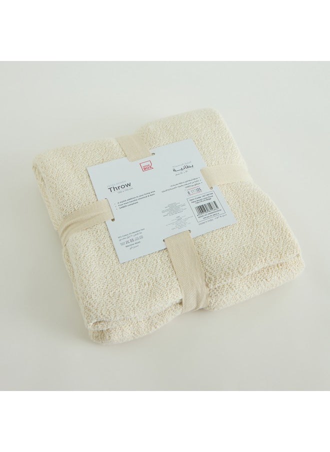 Petra Woven Lurex Throw 130 x 170 cm