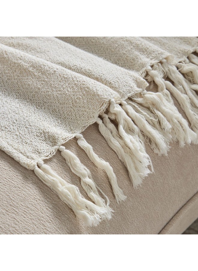 Petra Woven Lurex Throw 130 x 170 cm