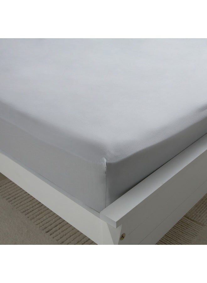 Essential King Cotton Fitted Sheet 180 x 200 x 36 cm