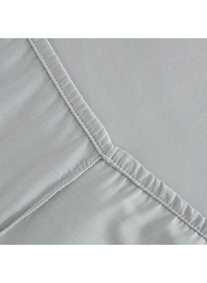 Essential Cotton Olympic Queen Fitted Sheet 160 x 200 x 36 cm