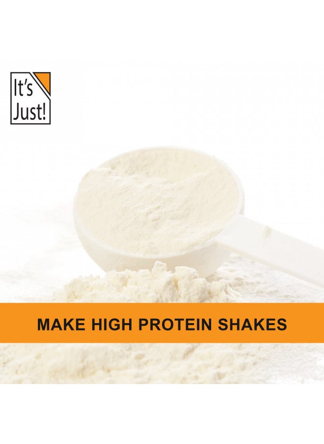 It's Just! - Egg White Protein Powder, Dried Egg Whites Protein, Meringue Ingredient, Non-GMO, USA Farms, Unflavored (8oz)