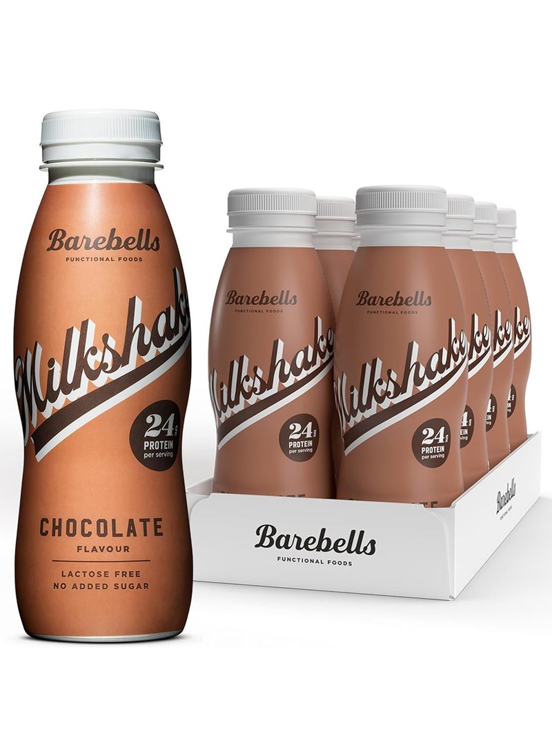 Barebells, 24g Protein Milk Shake, Chocolate, 8x330ml