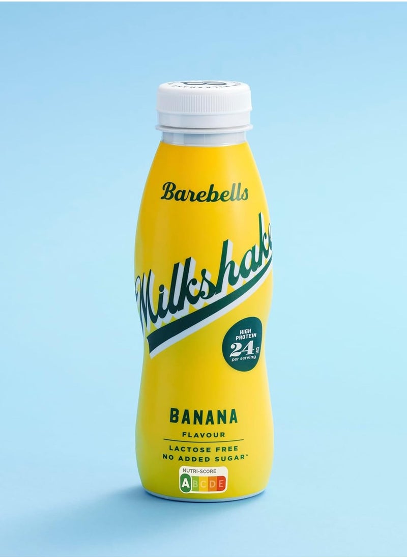 Barebells, 24g Protein Milk Shake, Banana, 8x330ml