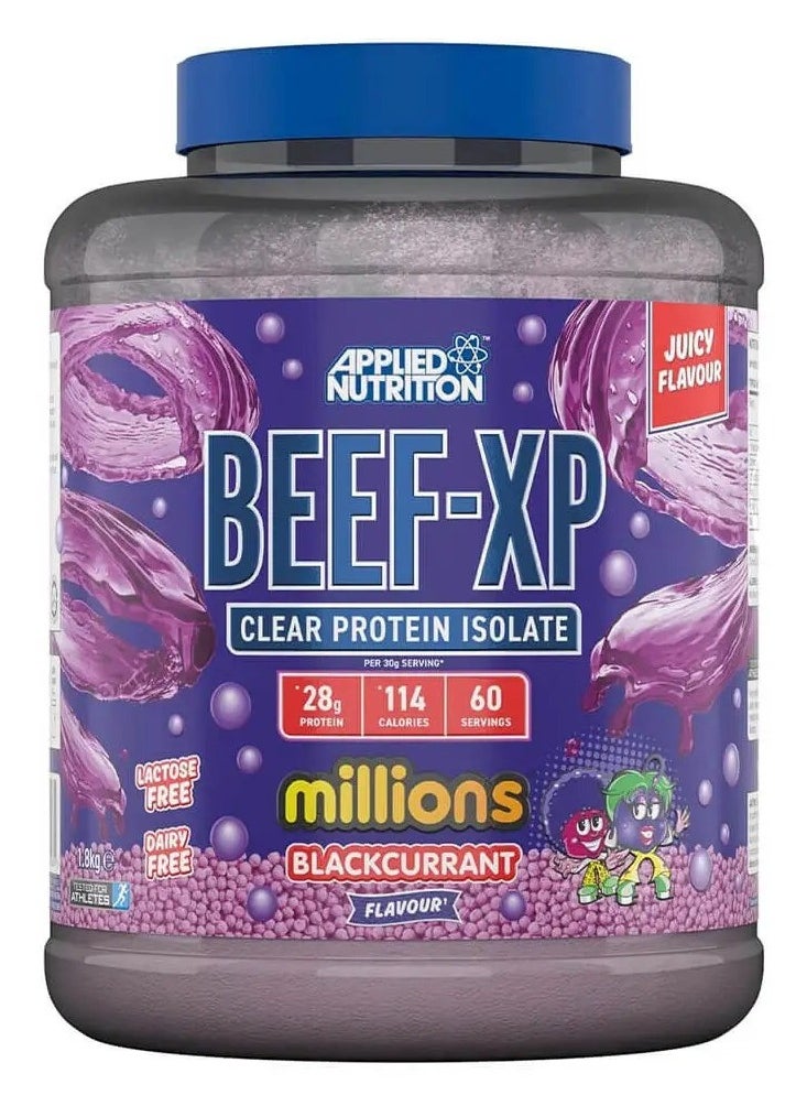 Applied Nutrition BEEF-XP 1.8 kg BLACKCURRANT Flavor, 60 Serving