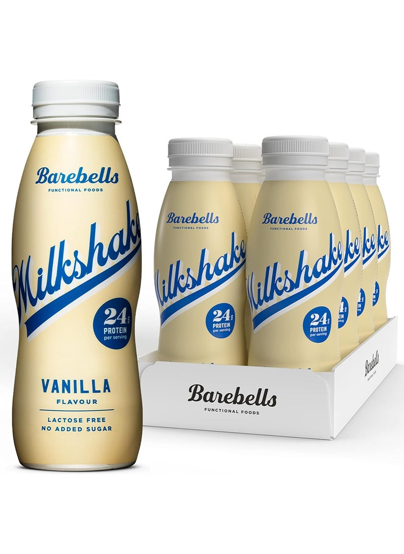 Barebells, 24g Protein Milk Shake, Vanilla, 8x330ml