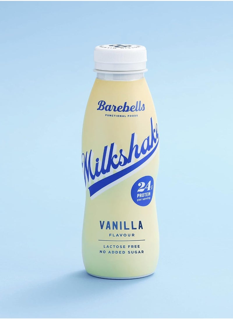 Barebells, 24g Protein Milk Shake, Vanilla, 8x330ml